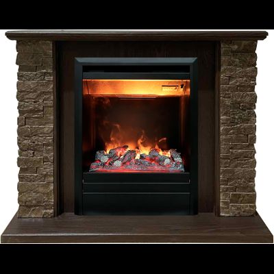 Электрокамин Кимберли AO M3 с очагом 3D Olympic