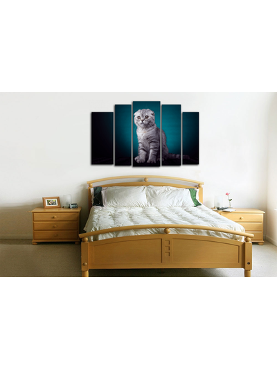 Модульная картина "Позирует"