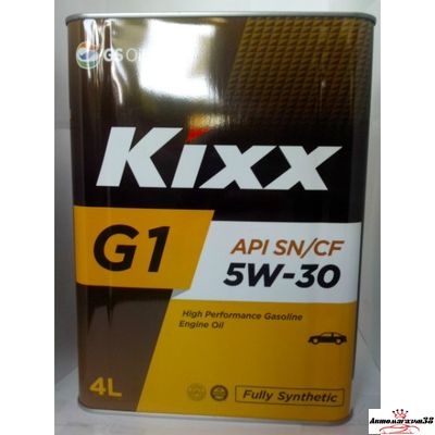 KIXX G1 5W30 4л синт.