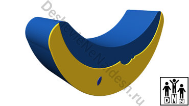 Контурная игрушка «Луна-качалка»