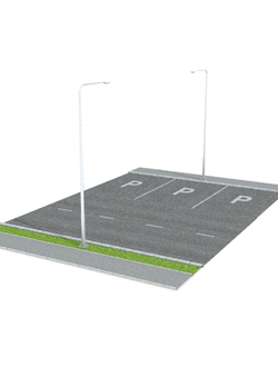 дороги Дорога 2+парковка середина