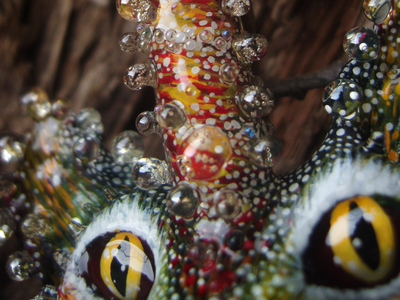 "Рогтябрь, осенний лесной кот", волшебная коллекционная брошь в стиле фэнтези