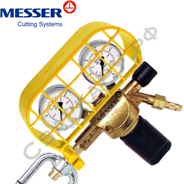 Сетка защитная для манометров редукторов горючего газа желтая Messer