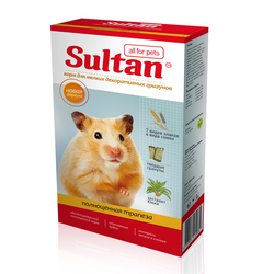Sultan для мелких декоративных грызунов "Полноценная трапеза" 0,4 кг