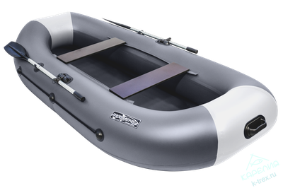 Лодка ПВХ Мастер Лодок Таймень LX290 Графит / Св.Серый