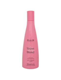 OLLIN Shine Blond Шампунь с экстрактом эхинацеи 300мл