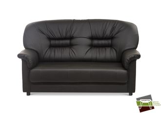 P2 ПРЕМЬЕР Диван 2-местный (Ecotex-3001) черный