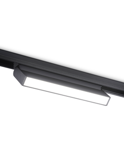 Светильник светодиодный трековый для шинопровода Magnetic GL 4062 BK черный IP20 12W 4200K 48V 223*22*105