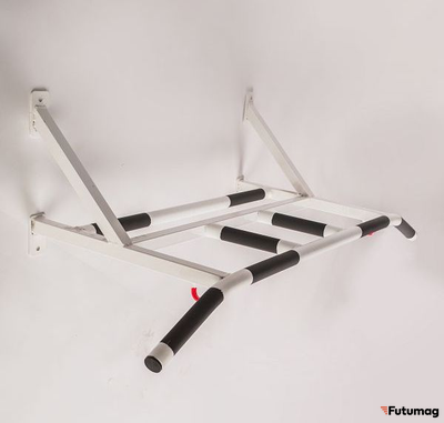 Турник настенный усиленный с 3 хватами + Перекладина для пресса