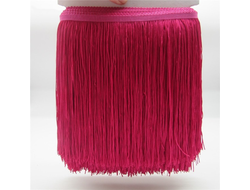 Декоративная бахрома , 20 см. 10 метров, Т-00076, Цвет: Малиновый
