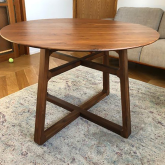 WEILAND DINING TABLE ROUND 110 обеденный стол