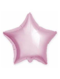 Шар Звезда Светло-Розовый / Pink