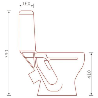 Унитаз-компакт Меркурий HOME De Luxe (GESSO) белый (w102)