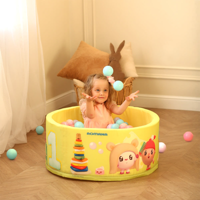 Сухой бассейн Romana Airpool "Распорядок дня" ДМФ-МК-02.56.01 салатовый купить в Воронеже