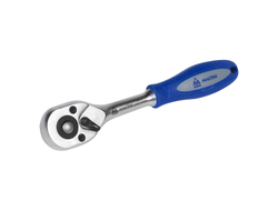 Трещотка 1/4", 45 зубцов, флажковая с кнопкой МАСТАК 010-21405H