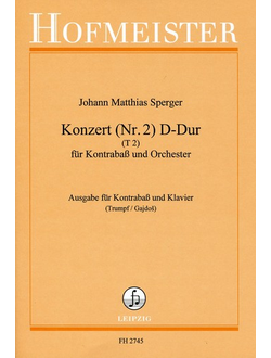Sperger Konzert №2 fur Kontrabass und Orchester