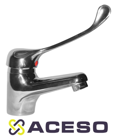 Смеситель локтевой специализированный (с длинной ручкой)