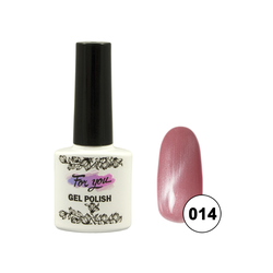 Гель-лак FOR YOU Cat's eye Effect PINK № 014