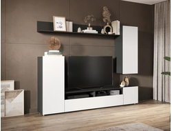 Гостиная Нео, антрацит, белый жемчуг