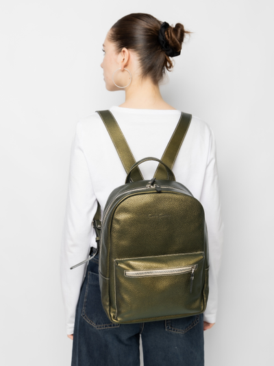 Женский кожаный рюкзак Albiate Premium gold kiwi (арт. 
3103-59)