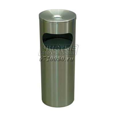 Урна-пепельница, нержавеющая сталь (7л, 16л, 30л, 50л)