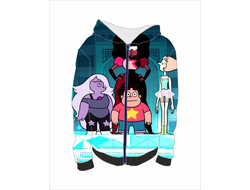 Толстовка "Вселенная Стивена, Steven Universe" 3D, с полной запечаткой  №16