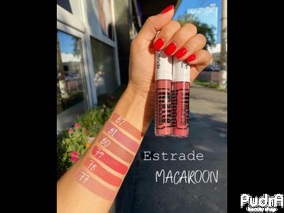 ESTRADE Губная помада стойкая жидкая MATTE MACAROON 71 Мадлен