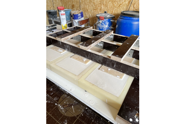 Формы и оснастки для изготовления панелей. 