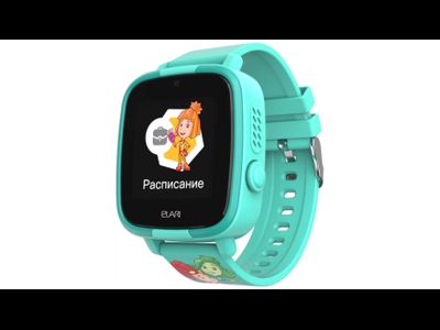 Смарт-часы детские Elari  FixiTime Fun Зеленые