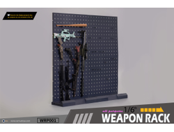 Стойка под оружие 1/6 и 1/12 (серая) - КОЛЛЕКЦИОННАЯ ДИОРАМА 1/6 Weapon Racks SET (WRP001) - ASMUS TOYS