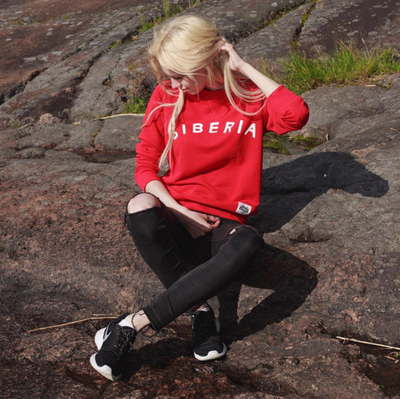 Толстовка Тайга "Siberia" (W) Красная