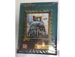 431-1/ Комплект постельного белья бирюзово-серый, Гарри Поттер, хлопок/п.э.