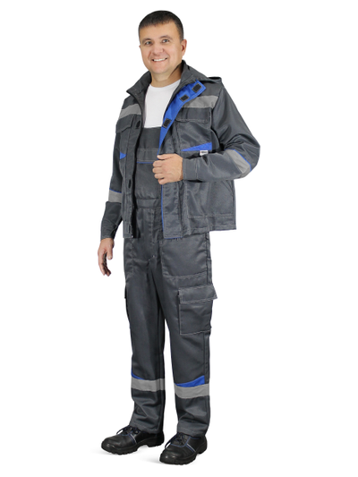 Костюм ГРАНЬ с полукомбинезоном (с капюшоном)