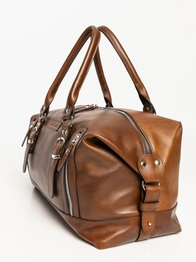 Кожаная дорожная сумка Ravenna Premium brown (арт. 4047-63)