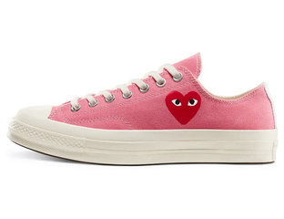 Converse Comme des Garcons Play Pink