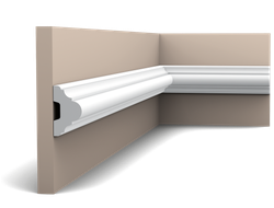 Гладкий молдинг из полиуретана Orac Decor коллекция Luxxus P4020