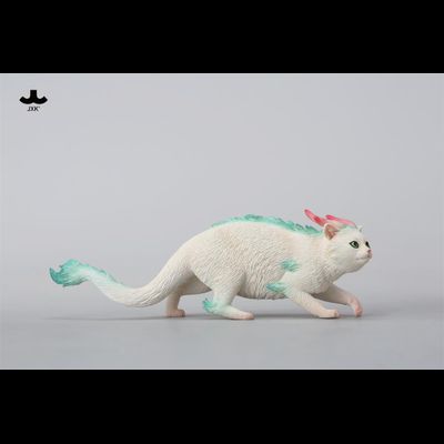 Котик-дракон (белый) - Коллекционная фигурка 1/6 Catragon Figurine (JXK263B) - JXK