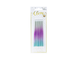 Свечи тортовые градиент