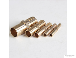 Трубка "ёлка" прямая д.12мм (латунь)