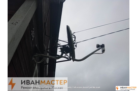 Сип кабель монтаж в дом