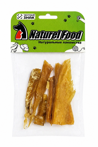 Naturel Food (Натурель Фуд) Натуральное лакомство для собак Становая жила говяжья, 40 г