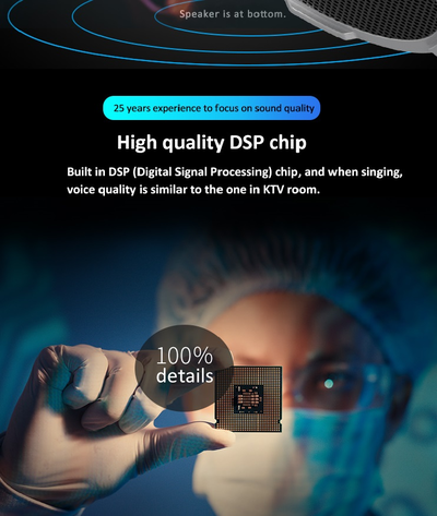 Караоке- микрофон L-1258 DSP 20W