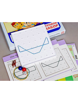 Игровой набор "Геопланшет 6х6" с комплектом карточек