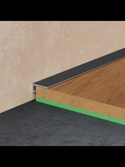 Щелевой плинтус PRO DESIGN MINI 7067  Не анодированный