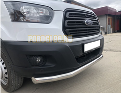 Защита переднего бампера d76 для Ford Transit (2018-...)
