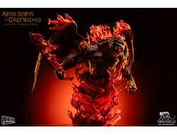 Балрог ("Властелин Колец", Lord of the Rings) - Коллекционная статуя 1/12 SCALE Abyss Demon Diorama (DYM202401C) - Hell Cat