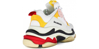 Balenciaga Triple S (БАЛЕНСИАГА) Серо-Розовые (36-41)