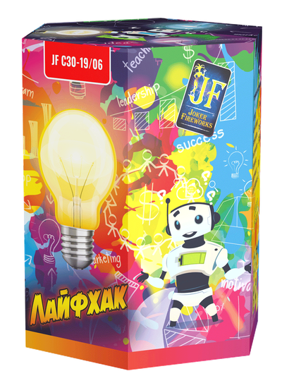 Батарея салютов ЛАЙФ-ХАК (1,2" / 19 залпов)