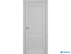 Дверь глухая Оптима Порте царговая экошпон Турин 502U.11 Дуб серый купить в Челябинске | КВИРТЕК