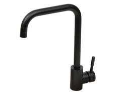 GW-CF002 BL Смеситель для кухонной мойки черный Amalet *